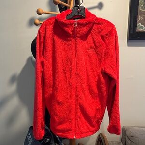 The North Face Vibrant Red Fleece Jacket